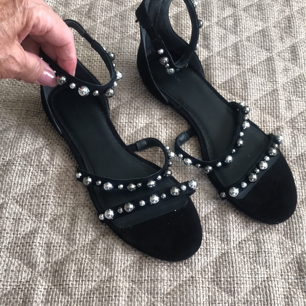 Gorgeous beaded Rosa Cha designer sandal